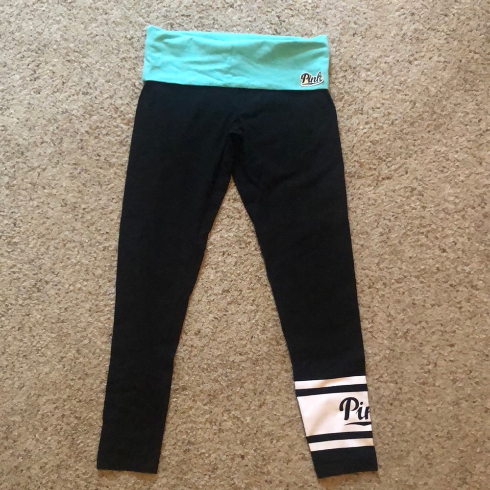 Victoria secret pink Black leggings
